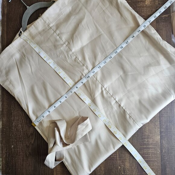 Modern Citizen Joanne Satin Sheen Knee Length Sleeveless Dress, S, Cream - Picture 5 of 11